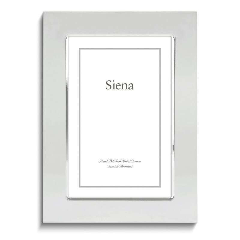 Curata Silver-Plated Plain Wide 8x10 Frame