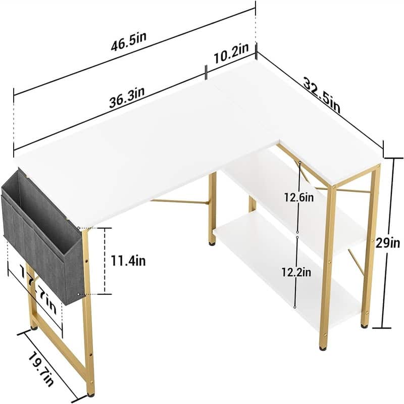 Small L Shaped Computer Desk
