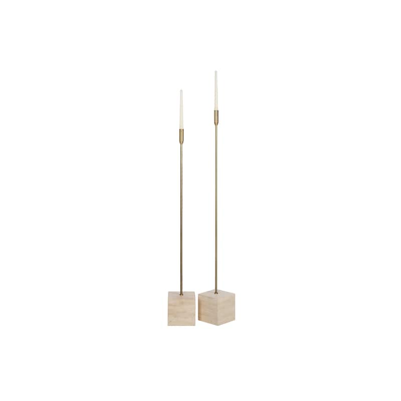 Renwil Chambers Floor Candle Holder, (2 Piece Set)