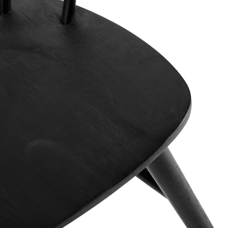 Furniture of America Galgary Mid-Century Modern 5-Piece Round Wooden Dining Table Set