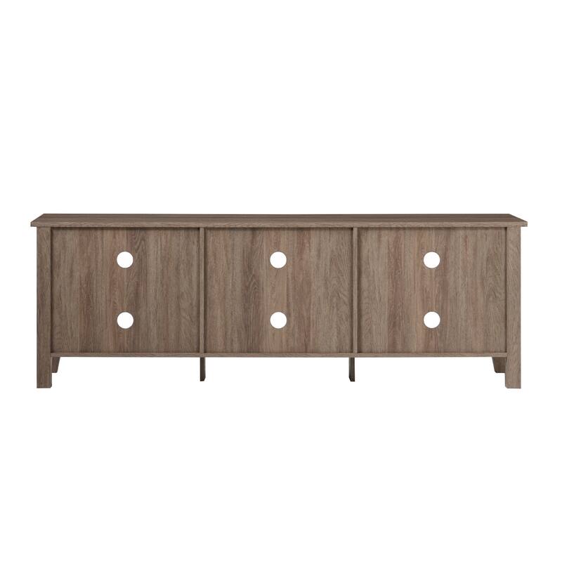 Middlebrook Designs 70-inch Wooden TV Stand with Open Storage