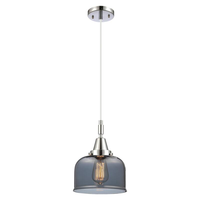 Innovations Lighting 447-1P-G73 Bell 8" Wide Mini Pendant with Light