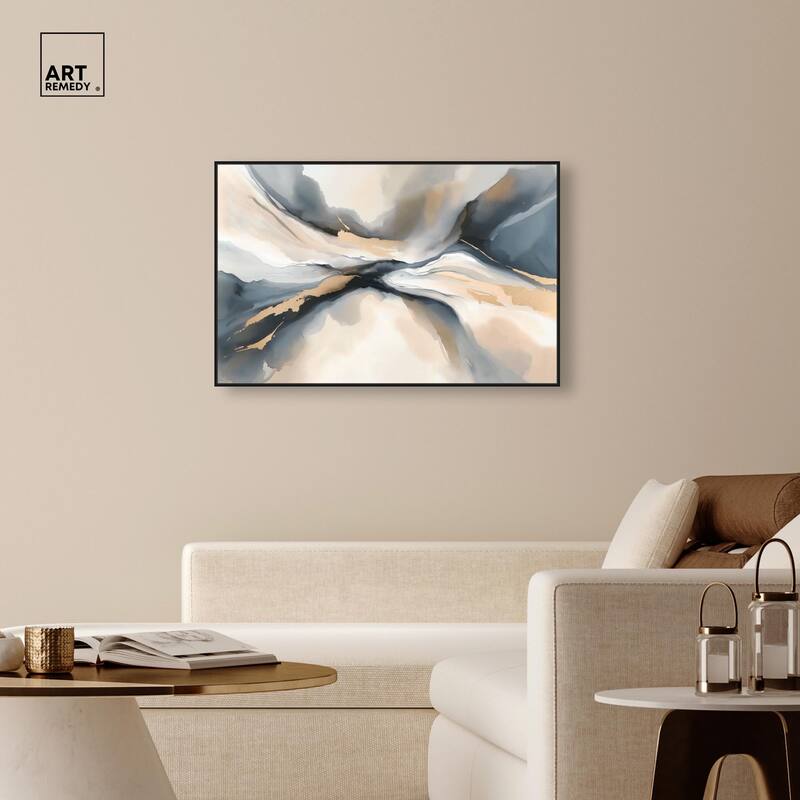 Dynamic Swirls I Canvas by Art Remedy