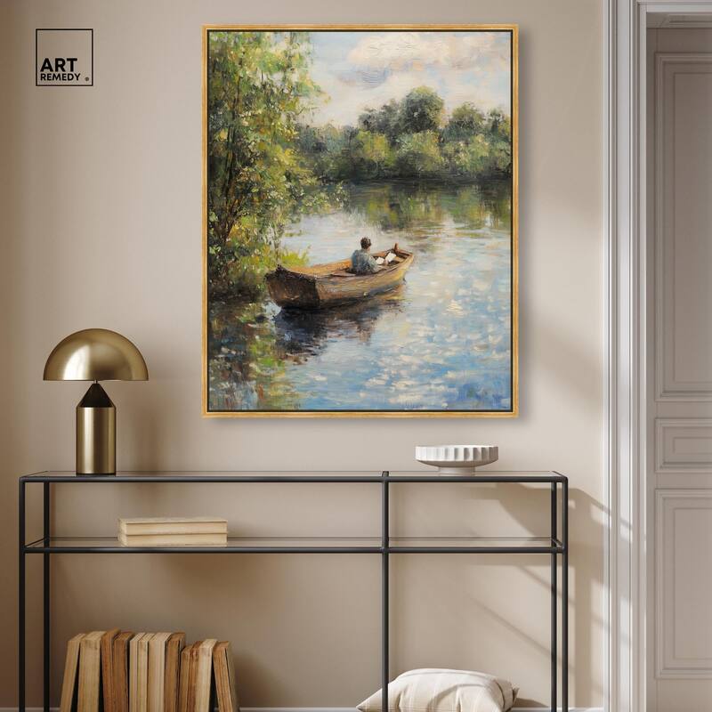 Lost in Thought Canvas by Art Remedy