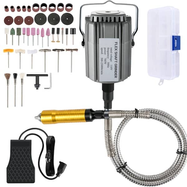 VEVOR Rotary Flex Shaft Grinder Hanging Grinding Carver Electric Tool