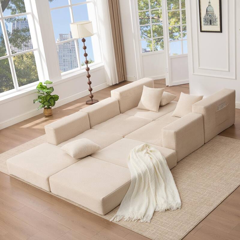 10-in-1 Convertible Sofa Sectional