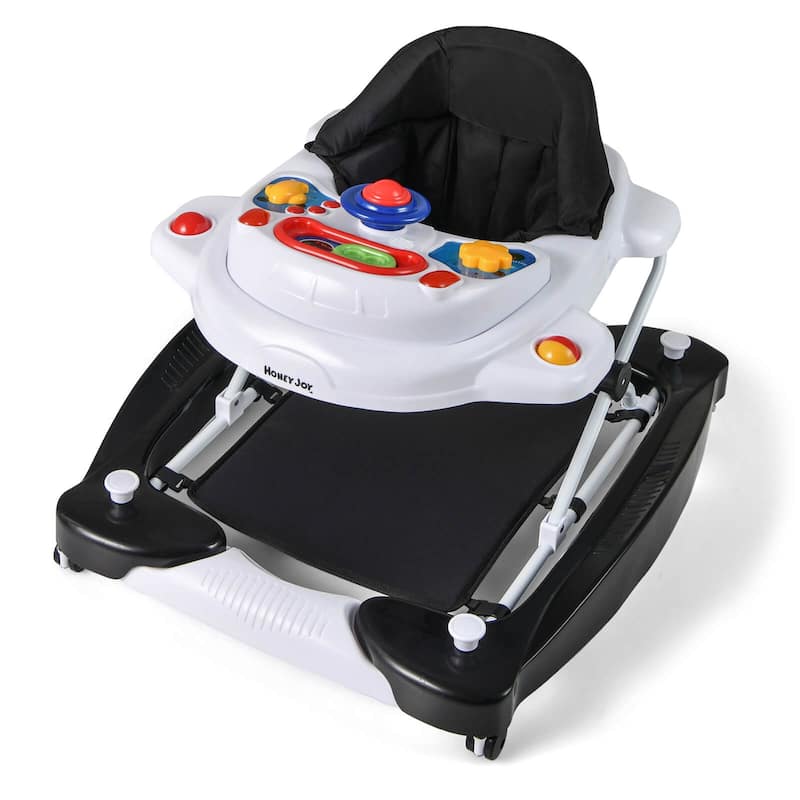 Costway 6 in 1 Baby Walker Adjustable Toddler Walker & Activity Center - See Details