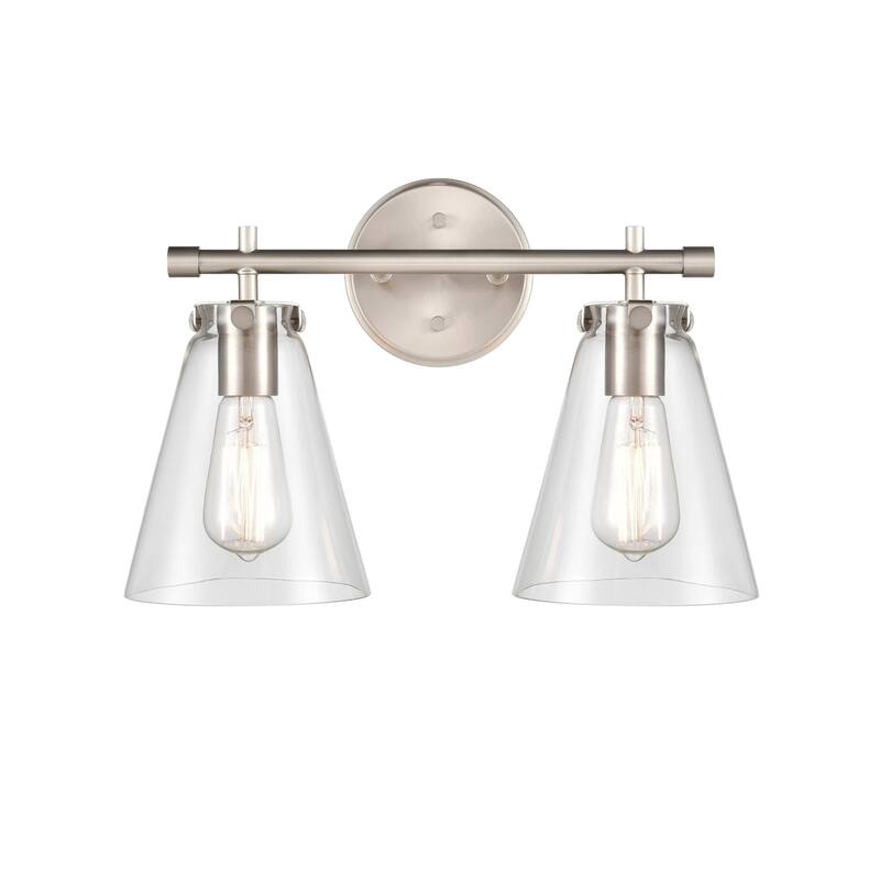Millennium Lighting 2 Light 16" Wide Bathroom Vanity Light with Clear
