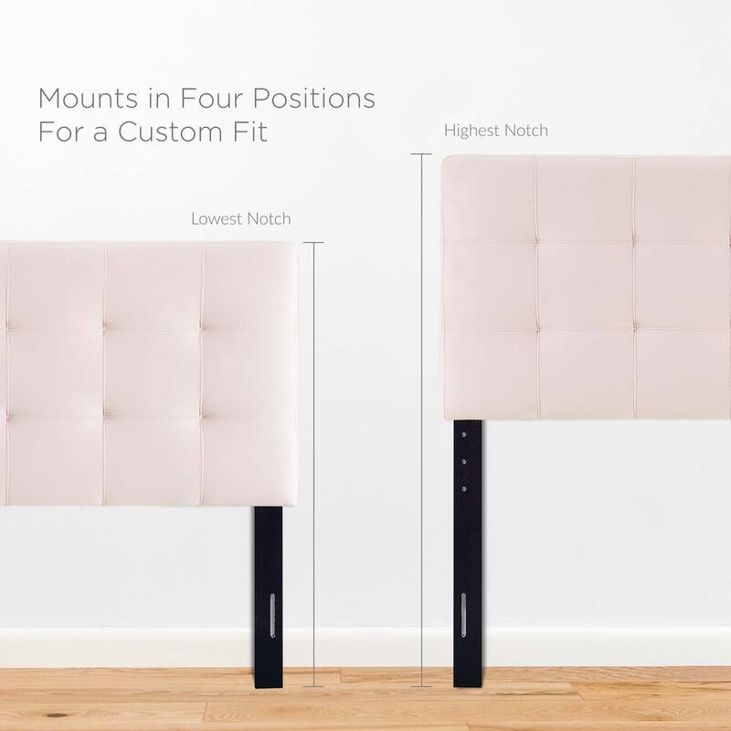 Carson Carrington Labbgard Queen-size Biscuit Tufted Velvet Headboard