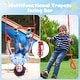 preview thumbnail 6 of 12, Ninja Warrior Obstacle Course for Kids with Swing, Tree Slackline Jungle Gym Outdoor