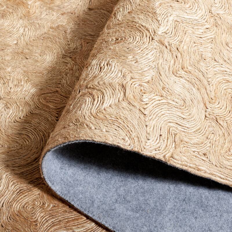SAFAVIEH Handmade Natural Fiber Maliyah Farmhouse Jute Rug