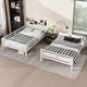 preview thumbnail 3 of 3, Full over Full Size Metal Bunk Bed for Teens and Adults, No Box Spring Needed