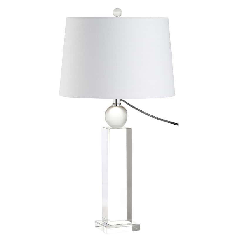 Carr 28.5" Crystal LED Table Lamp, Clear by JONATHAN Y