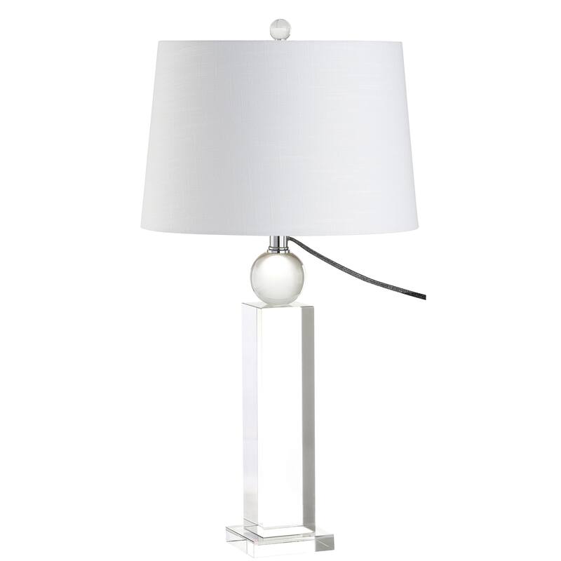 Carr 28.5" Crystal LED Table Lamp, Clear by JONATHAN Y