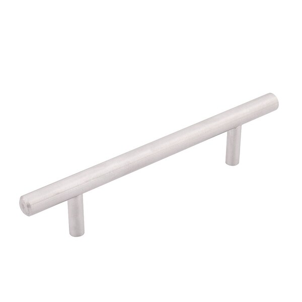 Stainless Steel Wardrobe Cabinet T-shaped Bar Handle Pull Knob 5 7/8 Inch Length