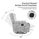 preview thumbnail 28 of 139, 29'' W Pattern Swivel Manual Push Back Recliner Chair Set of 2