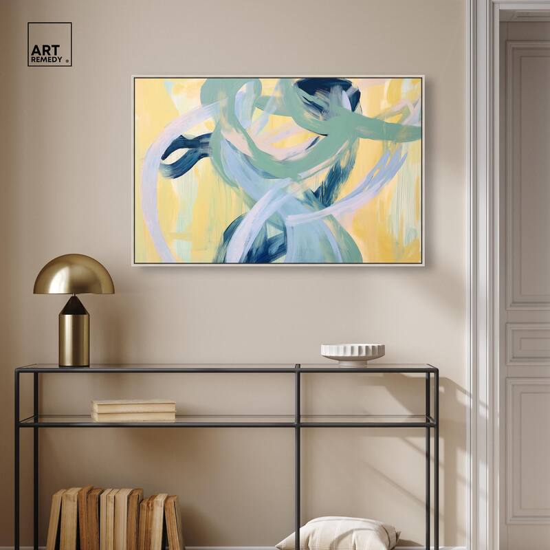 Entangled Embrace I Canvas by Art Remedy