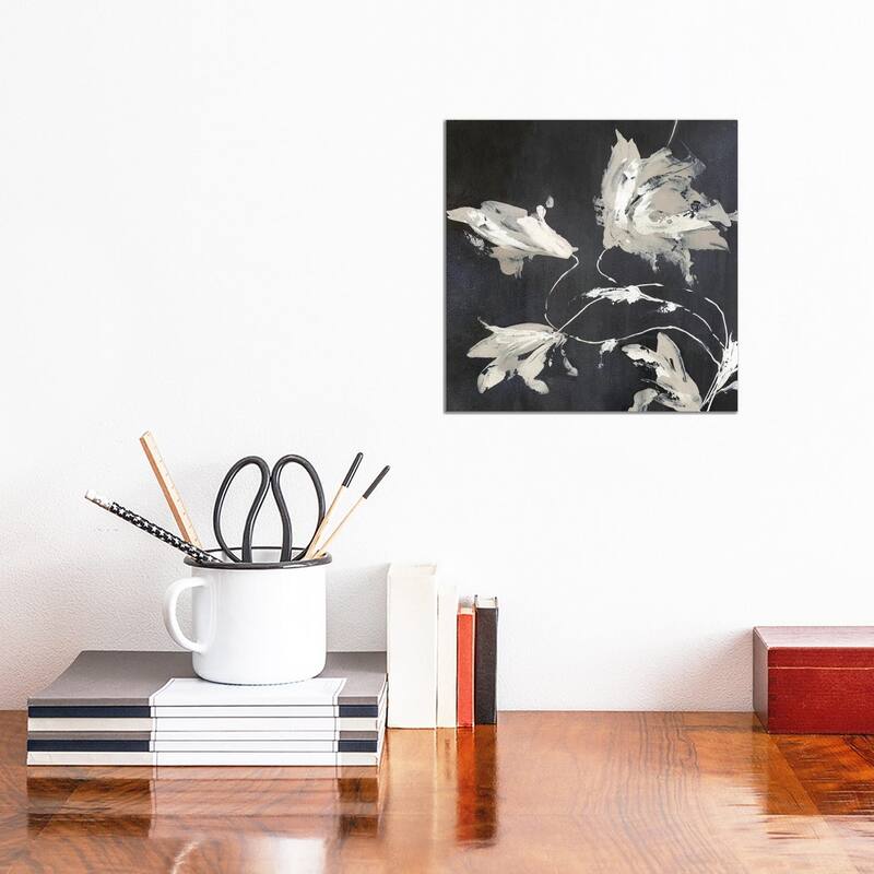 iCanvas "Neutral Flora" by PI Studio Canvas Print - 12x12x0.75