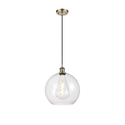 Innovations Lighting Ballston Athens 1 Light 12" Cord Hung Mini Pendant