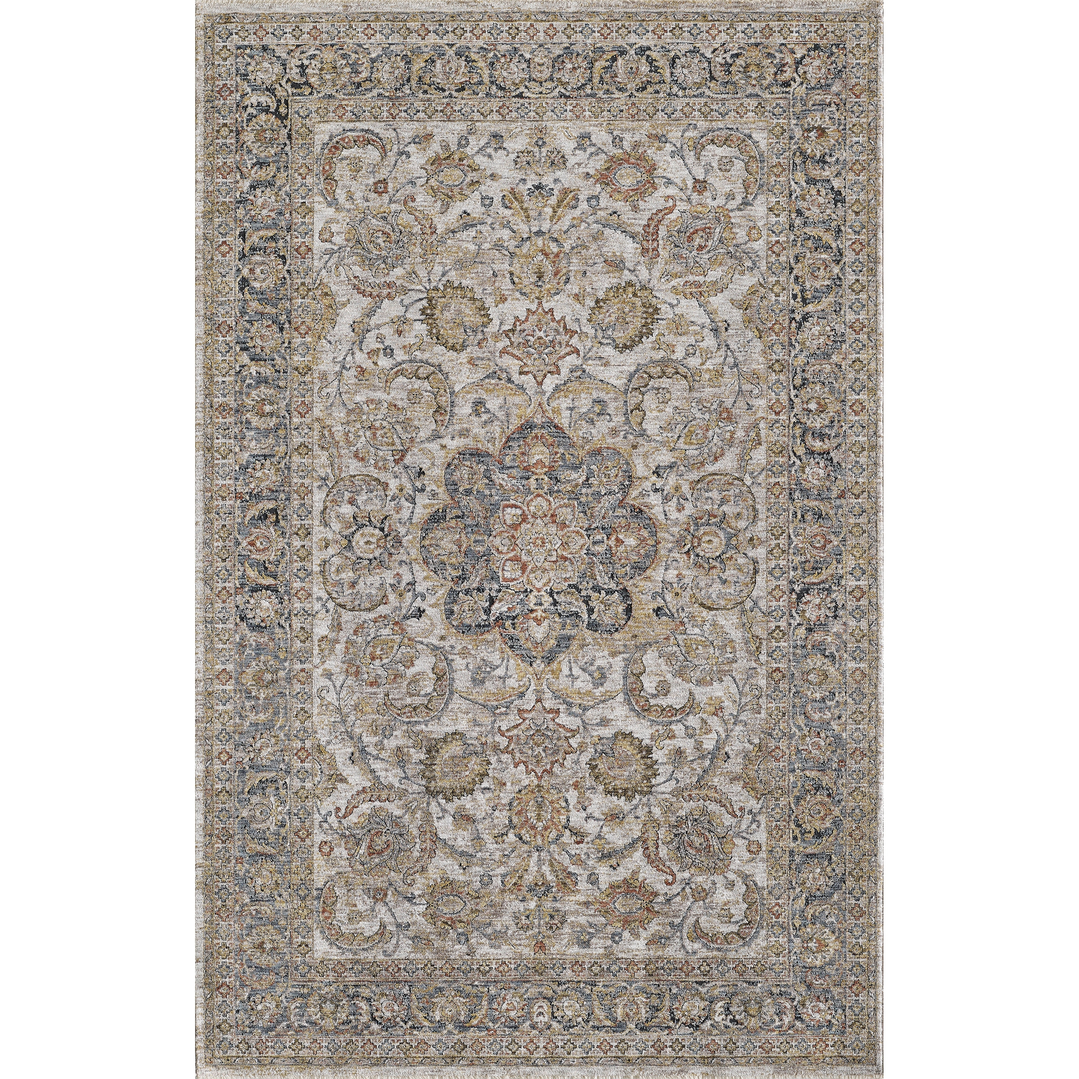 Domani Opulence Neutral & Oriental Area Rug
