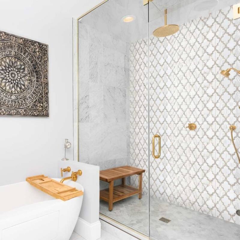 The Tile Life Stately Lantern 9x14 Porcelain Floor, Wall & Backsplash Tile