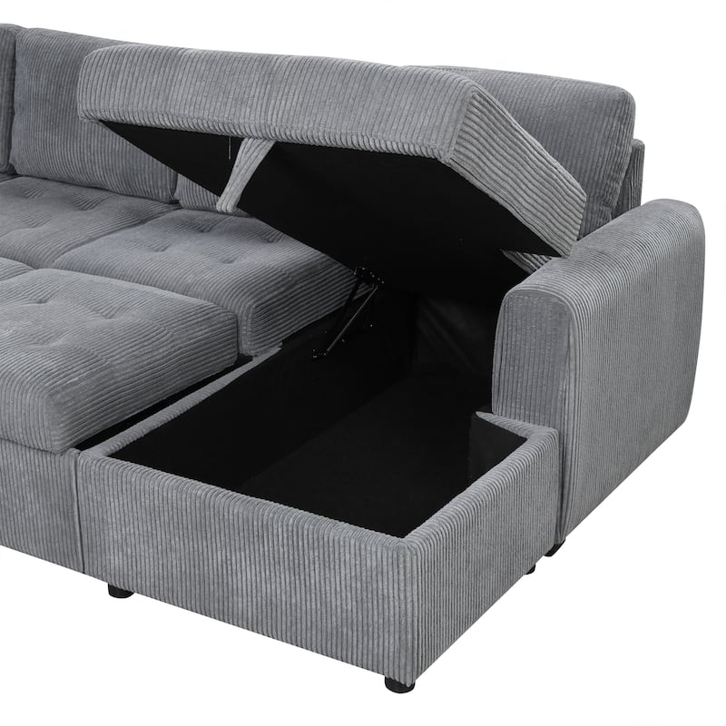 107.5inch U-shaped Sofa Sectional Sofa