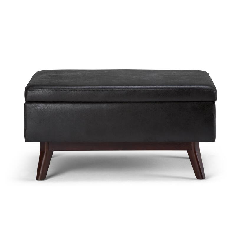 Wyndenhall Ethan Mid-century Modern Rectangular Table Ottoman