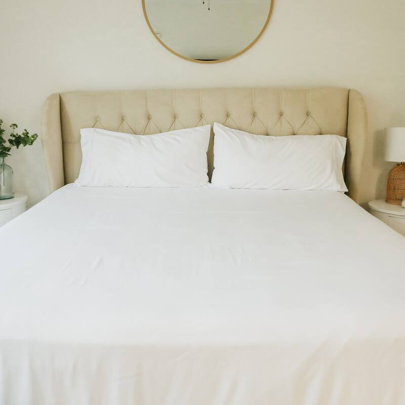 Jennifer Adams Essentials 4pc. Sheet Set - White - Full