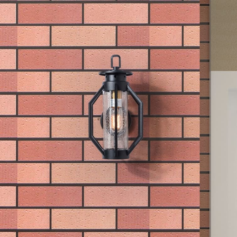 Maxax Wrought Iron Wall Light (Set of 2) - N/A