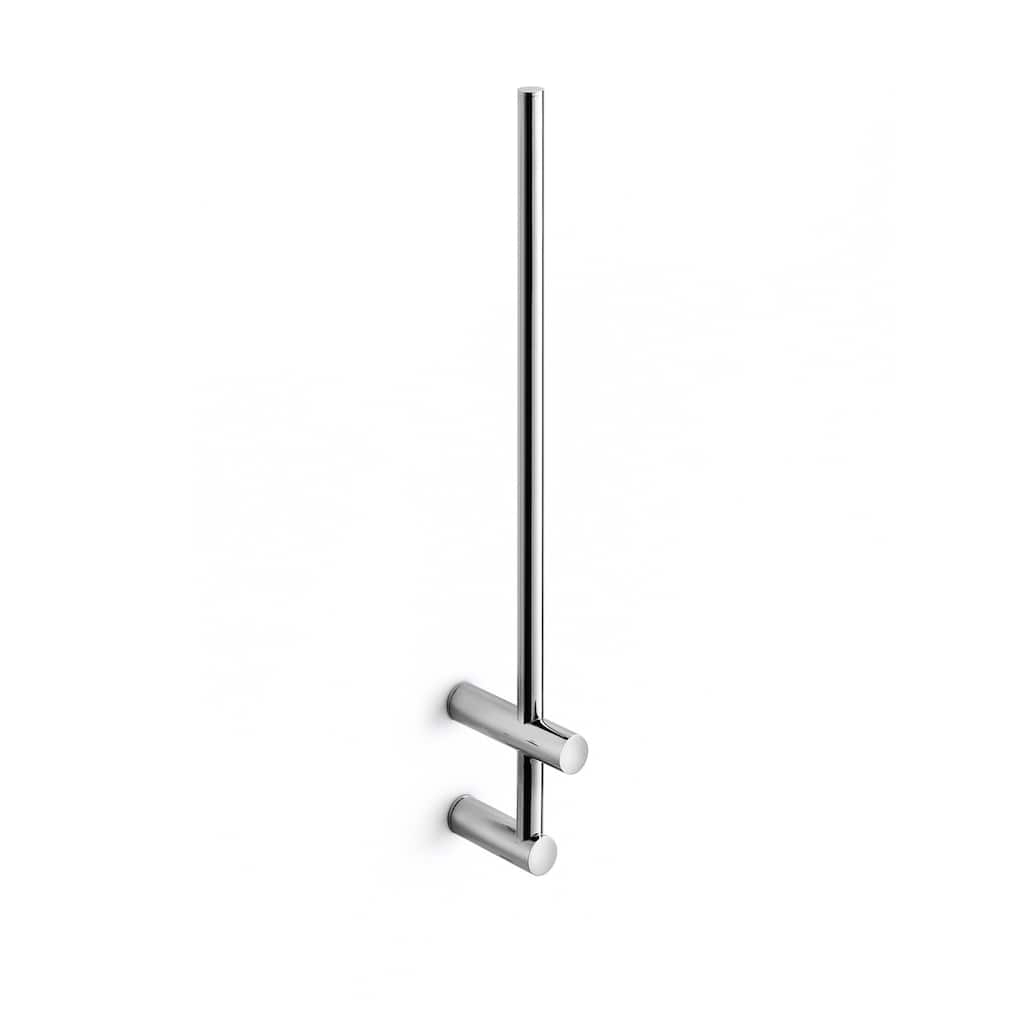 WS Bath Collections Vertical Double Post Brass Tissue Holder from the