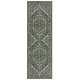 preview thumbnail 64 of 166, SAFAVIEH Adirondack Cheyenne Rustic Oriental Medallion Rug 2'6" x 10' Runner - Dark Green/Ivory