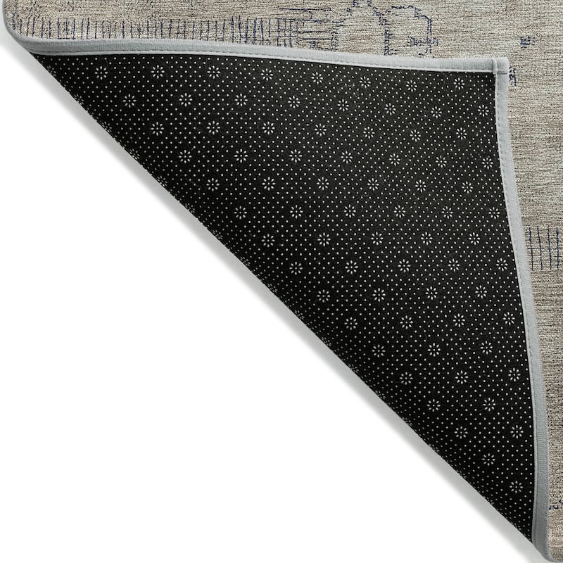 Machine Washable Indoor/ Outdoor Chantille Boho Traditional Rug