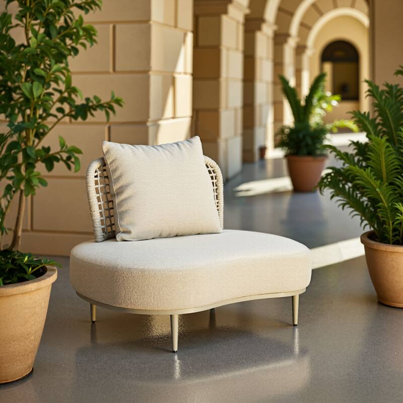 Ruhe Accent Chair Beige - Beige