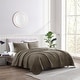 preview thumbnail 16 of 22, Brielle Home Stream Quilt Set Dark Grey - Full - Queen