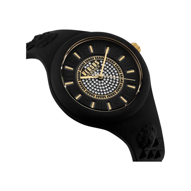 Versus Versace Fire Island Crystal Strap Watch