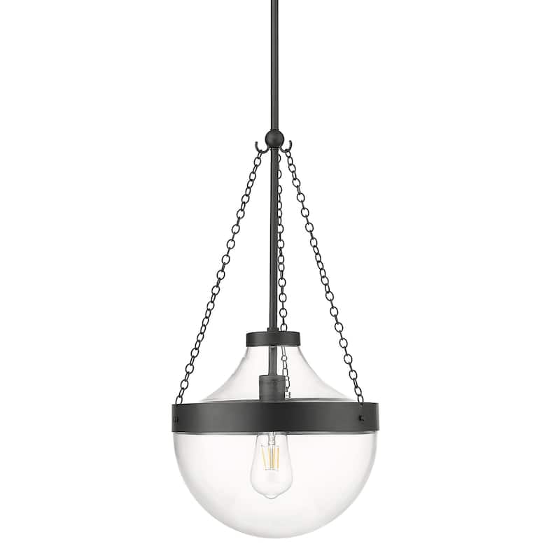 Millennium Lighting 20101 Clarra 12" Wide Pendant - Matte Black