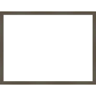 Amanti Art Svelte Clay Grey Framed Dry Erase Magnetic Board