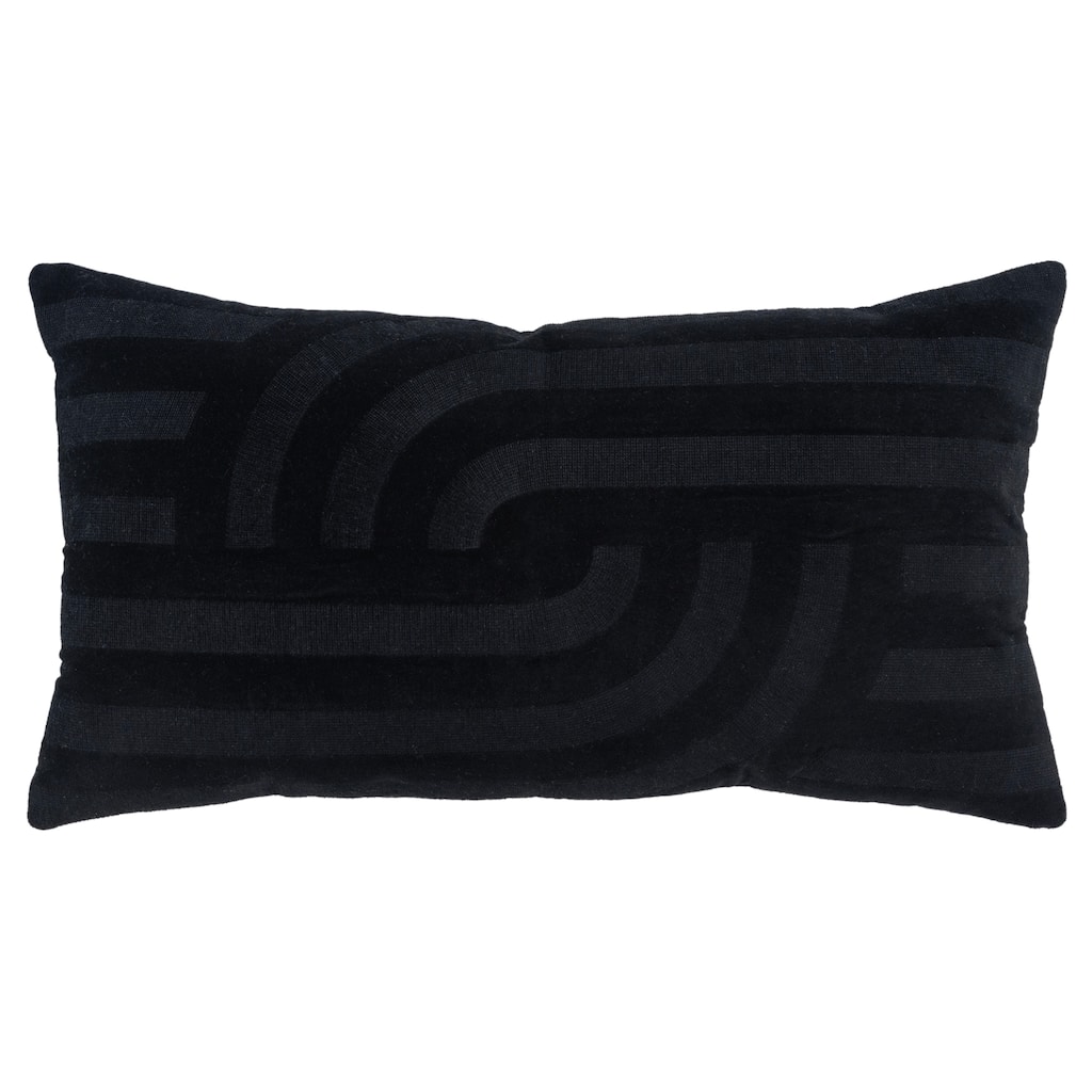 Rizzy Home Transitional Poly Filled Decorative Pillow 14"x26"