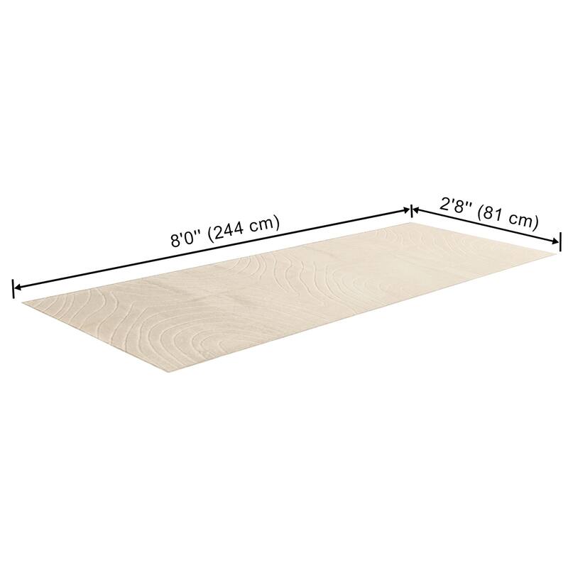 ECARPETGALLERY Somos Modern Machine Washable Area Rug