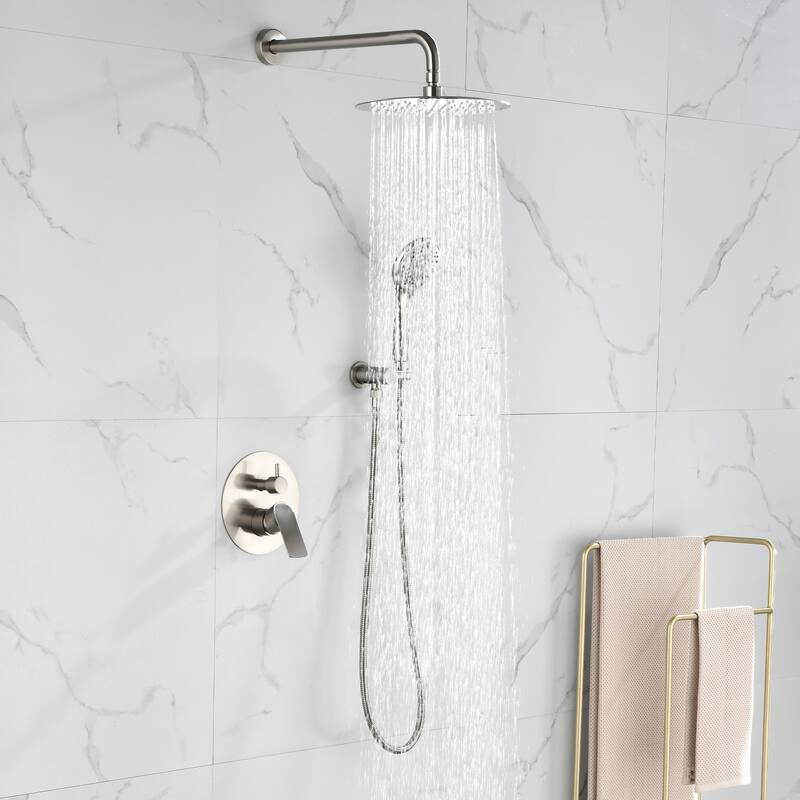 Pressure Balanced Shower Faucet With Rough-In Valve