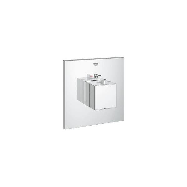Shop Grohe 19 928 Eurocube Cosmo Square Thermostatic Shower Trim