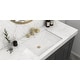 preview thumbnail 6 of 6, Ruvati 16 x 11-3/4 inch Undermount Bathroom Vanity Sink White Rectangular Porcelain Ceramic with Overflow - RVB0718