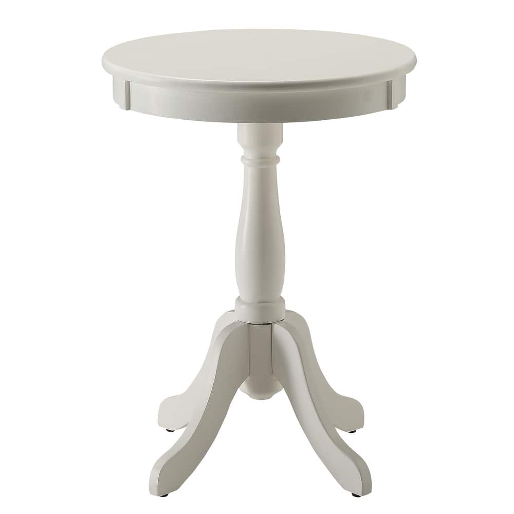 Ophelia Side Table with Turned Pedestal