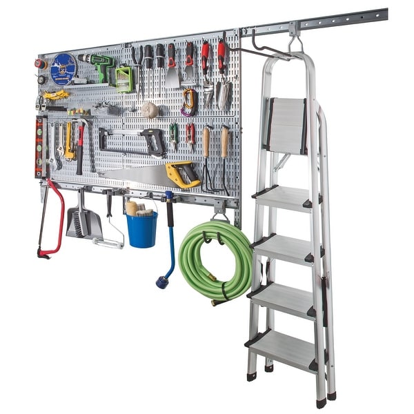 Allspace 63 Piece Peg Board Wall Organization System Utility Panels - 450048HF