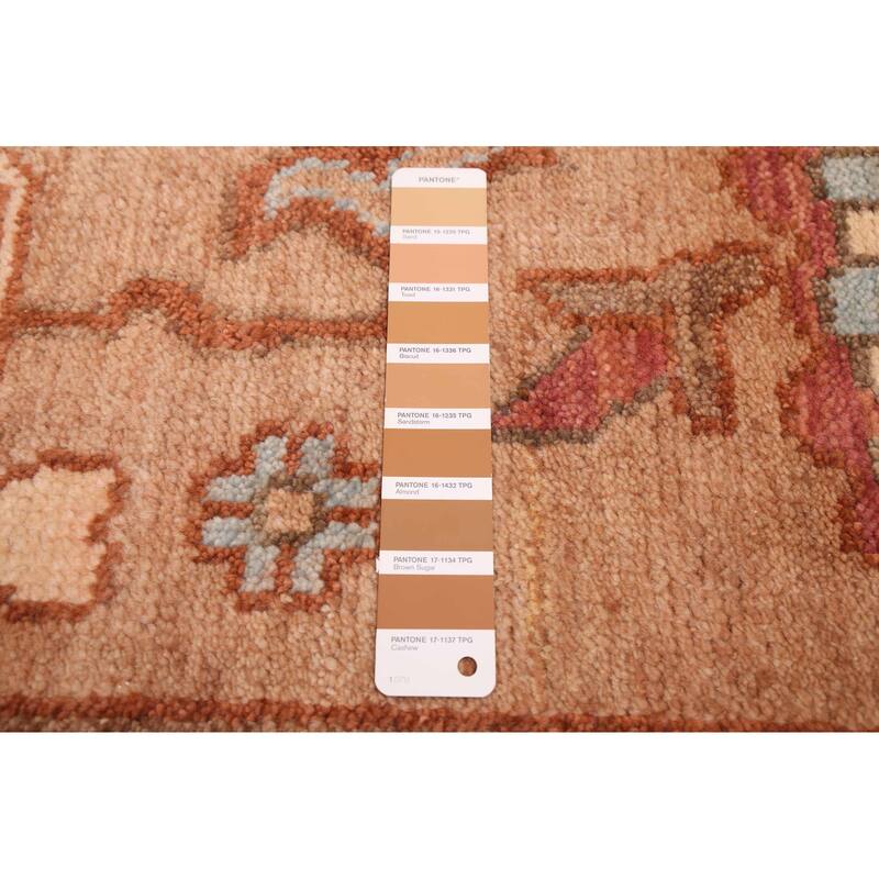 ECARPETGALLERY Hand-knotted Modern Oushak Brown Wool Rug - 8'3 x 10'0