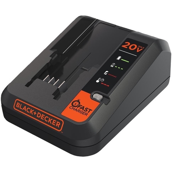 Black & Decker BDCAC202B Lithium Ion Battery Charger, 20 Volt