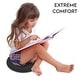 preview thumbnail 7 of 6, Bouncyband Little Wiggle Seat Sensory Cushion, Dark Gray