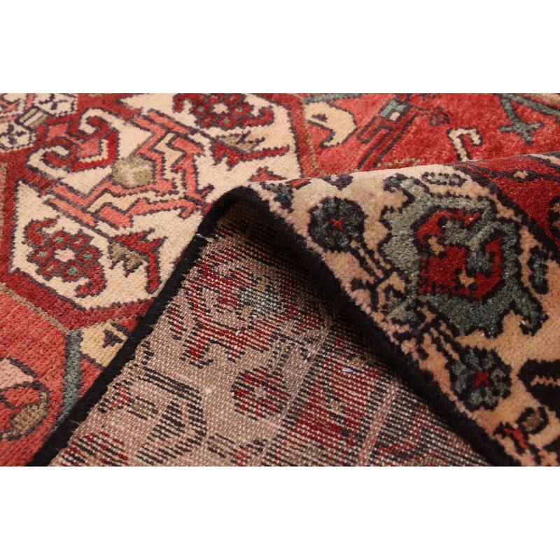 ECARPETGALLERY Hand-knotted Andelz Dark Copper Wool Rug - 3'2 x 9'7