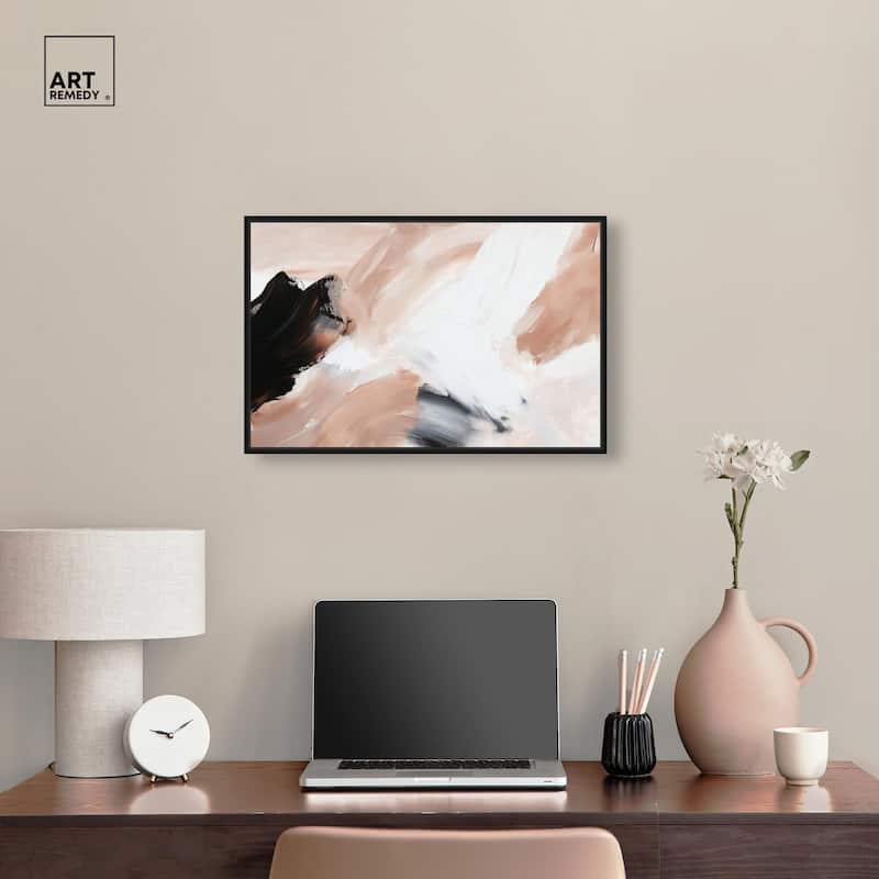 Swirls of Cream I Canvas by Art Remedy