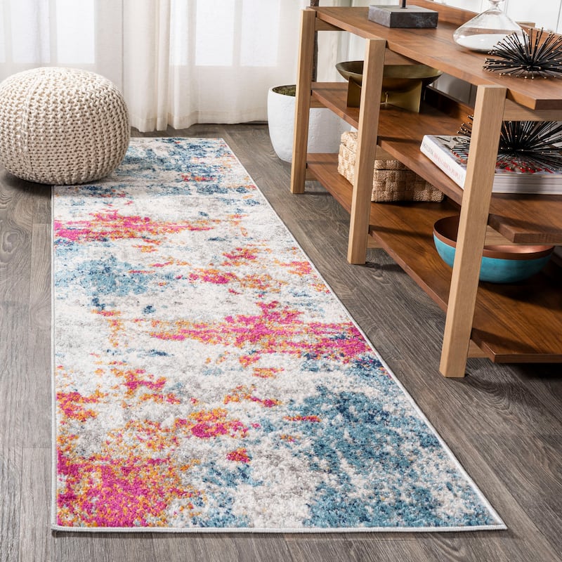 JONATHAN Y Petalo Modern Abstract Area Rug